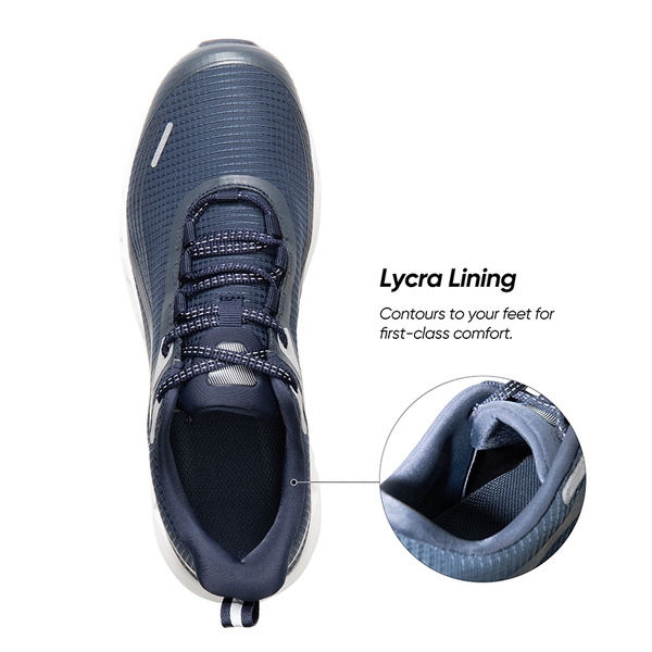 [MovePlush] Men's Lightweight Athletic Sneakers - NAVY - 1